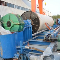 Precast PCCP JCCP RCCP Reinforced Steel Cylinder Concrete Pipe Wire Wrapping Machinery